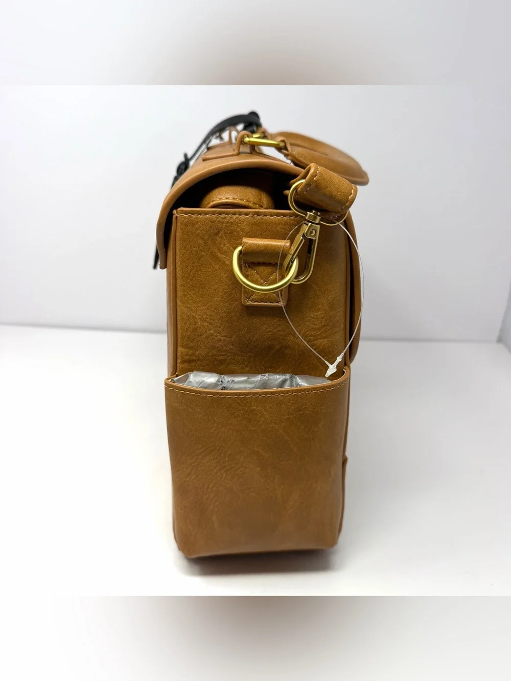 Walt’s Office Disney Company Store D23 2026 Vegan Leather Messenger Bag W.E.D.